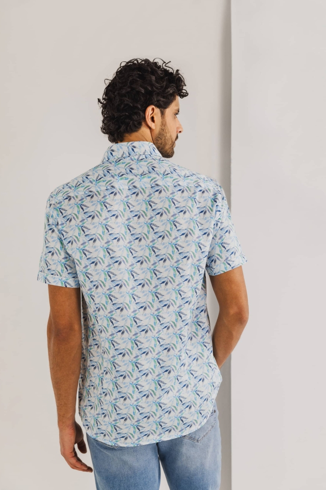 State of Art witte heren overhemd | Close up