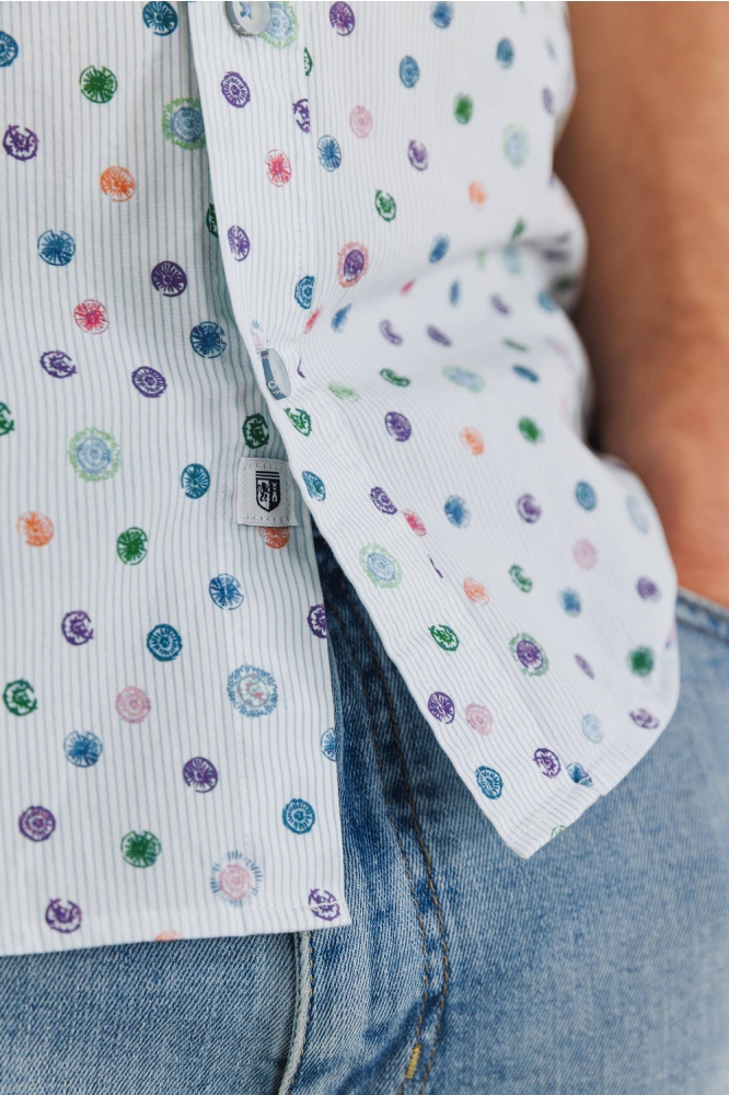 State of Art witte heren overhemd | Vooraanzicht