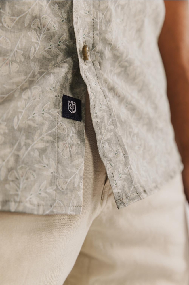 State of Art taupe heren overhemd | Unique Selling Point