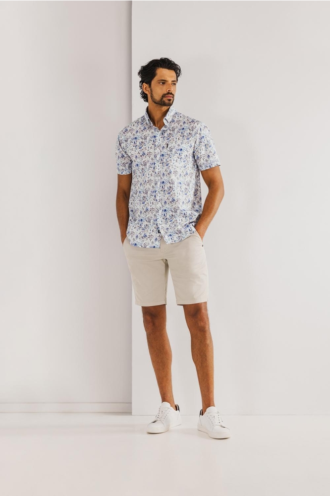 State of Art taupe heren overhemd | Model