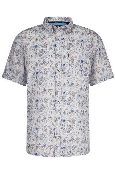 State of Art taupe heren overhemd | Vooraanzicht