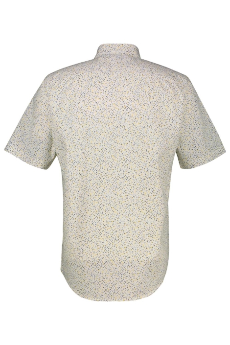 Lerros witte heren overhemd | Achteraanzicht