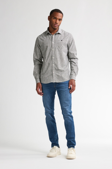 Petrol Industries groene heren overhemd | Model