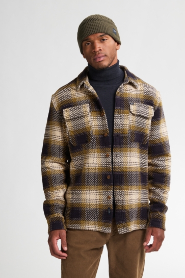 Petrol Industries OVERHIRT LONG SLEEVE CHECK M 3050 SIL405 5092 Royal Navy