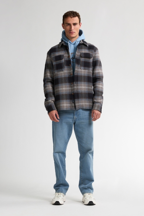 Petrol Industries grijze heren overhemd | Model