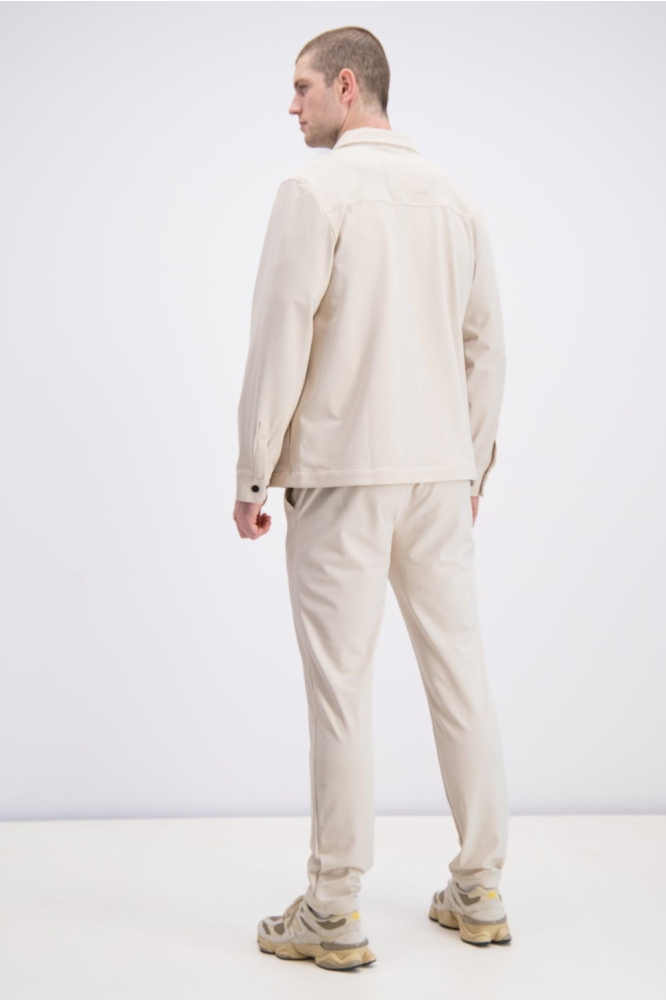 Gabbiano beige heren overhemd | Model