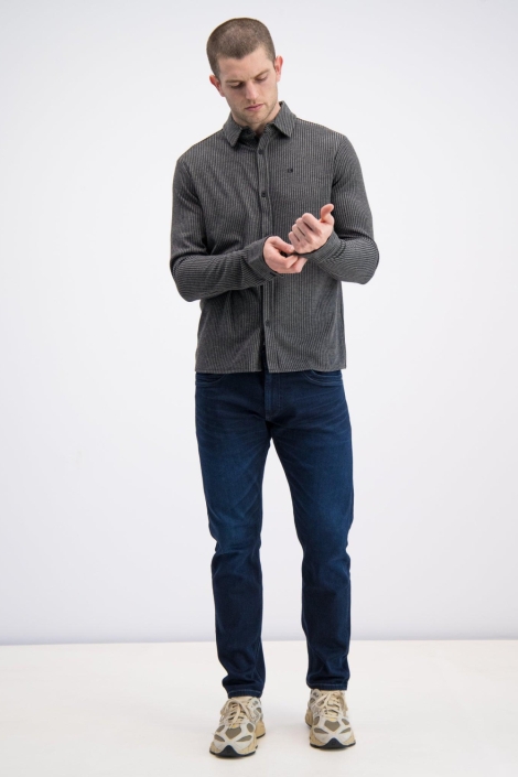 Gabbiano blauwe heren overhemd | Model