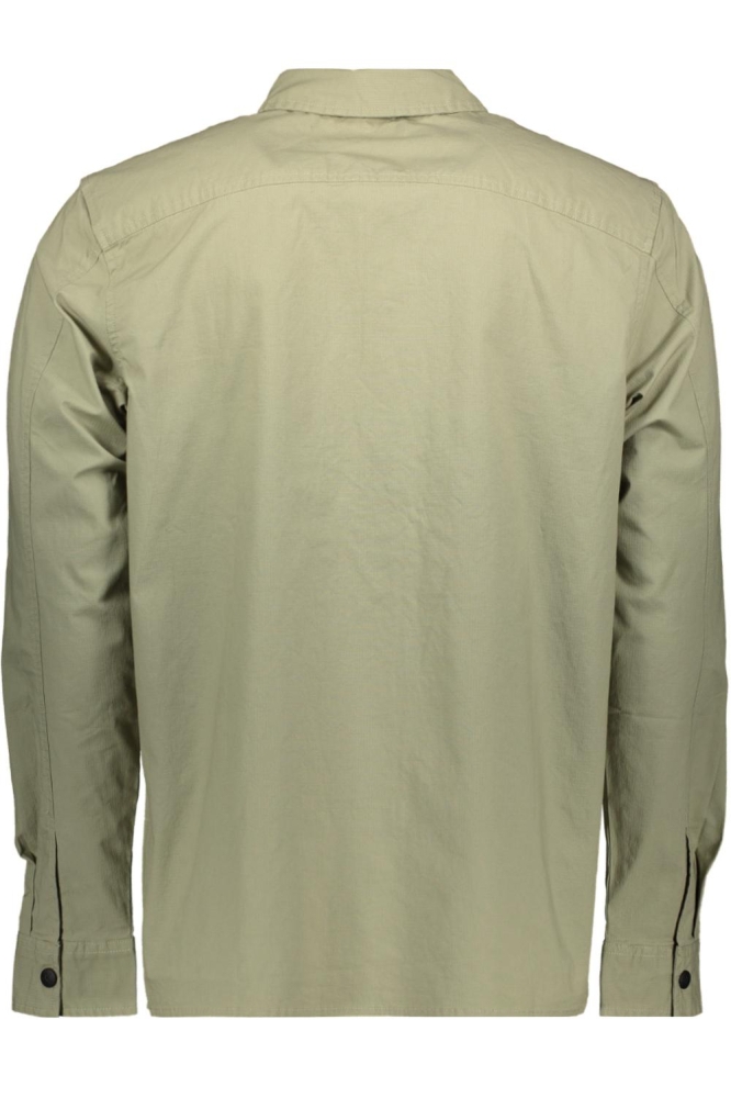 Calvin Klein groene heren overhemd | Achteraanzicht