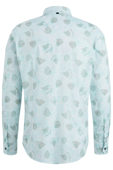 Vanguard beige heren overhemd | Achteraanzicht