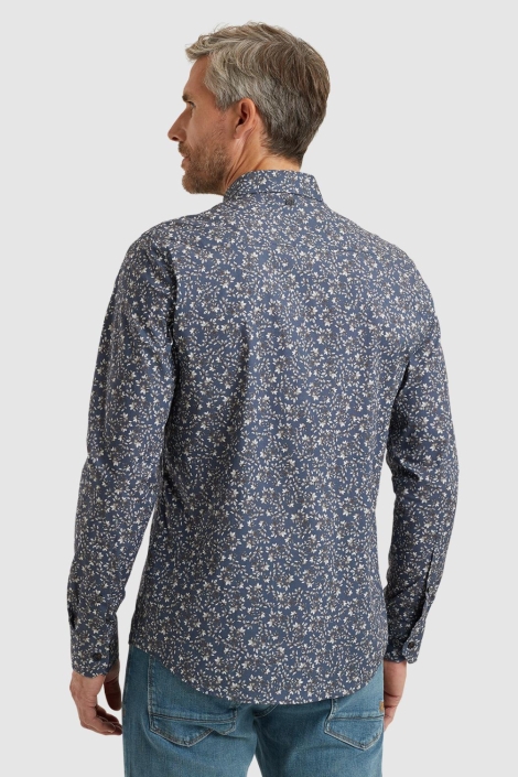 Vanguard blauwe heren overhemd | Model achteraanzicht