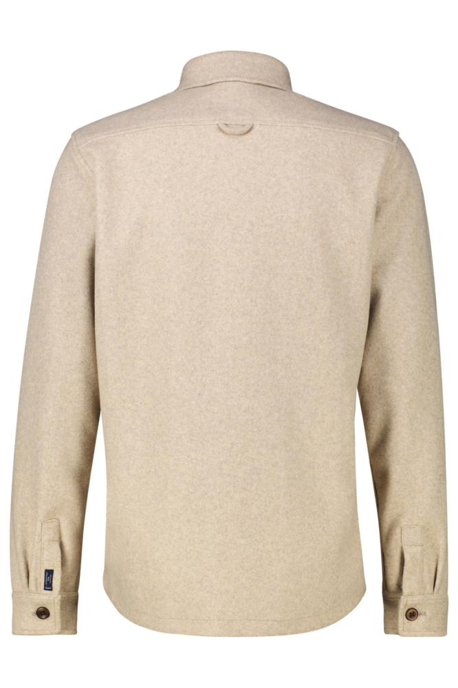 Lerros beige heren jas | Achteraanzicht