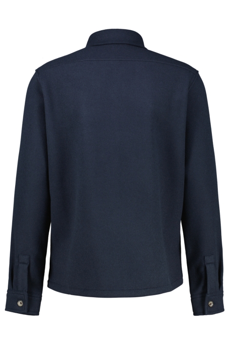 Lerros blauwe heren jas | Achteraanzicht