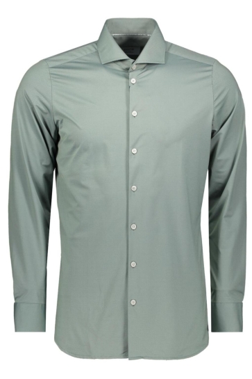 Pure H. Tico Overhemd OVERHEMD E21300 21750 404 LIGHT GREEN PLAIN