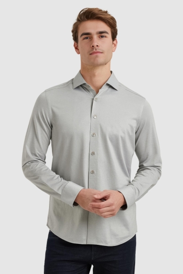 Vanguard Overhemd OXFORD JERSEY OVERHEMD VSI2508201 6170