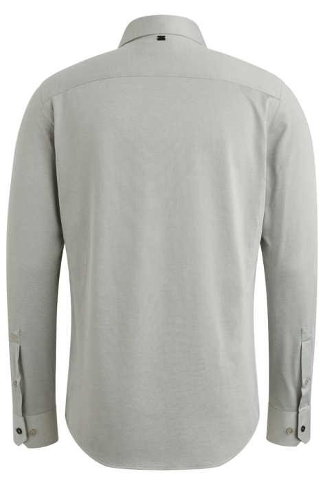 Vanguard beige heren overhemd | Achteraanzicht