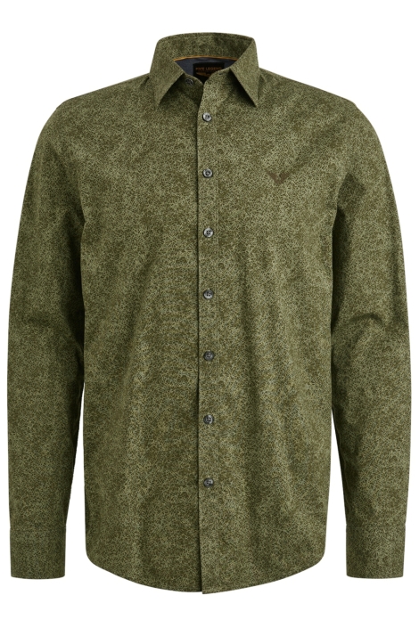 PME legend groene heren overhemd | Vooraanzicht