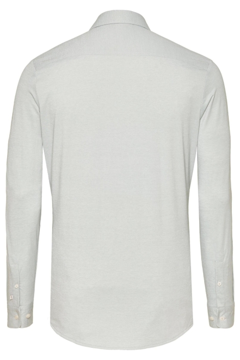 Pure H. Tico groene heren overhemd | Achteraanzicht