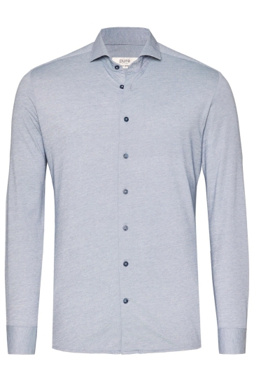 Pure H. Tico tech jersey shirt longsleeve Blauw