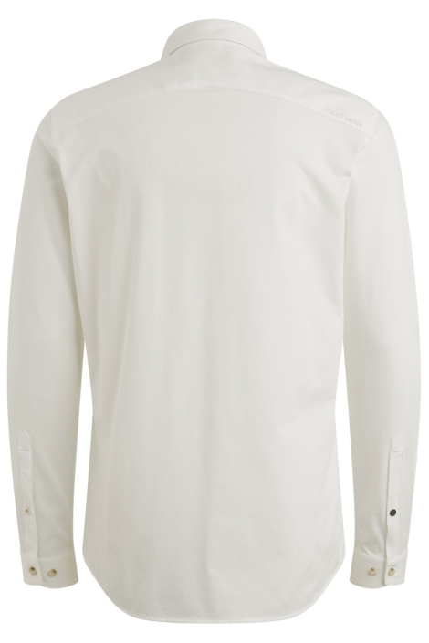 Cast Iron witte heren overhemd | Achteraanzicht