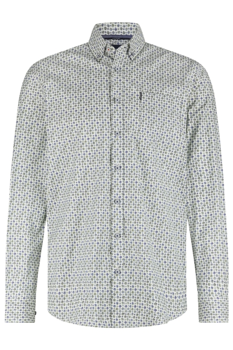 State of Art blauwe heren overhemd | Vooraanzicht