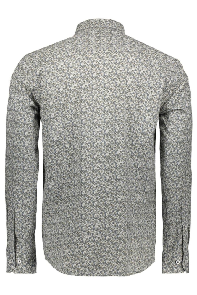 State of Art blauwe heren overhemd | Achteraanzicht