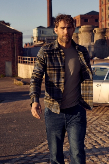 State of Art Overhemd GERUIT OVERSHIRT VAN TWILLSTOF 225 25235 5737