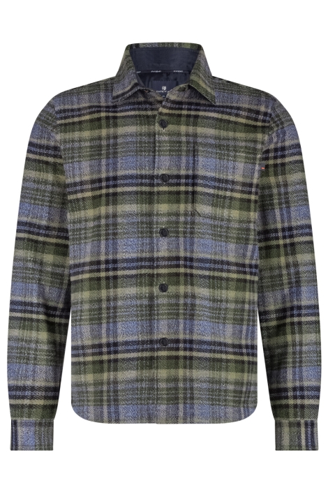 State of Art blauwe heren overhemd | Vooraanzicht