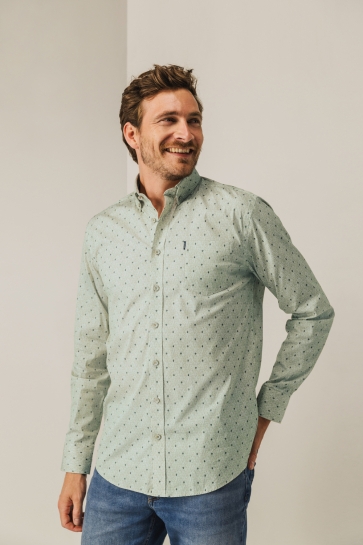 State of Art Overhemd OVERHEMD VAN EEN LYOCELLMIX 214 25204 3157