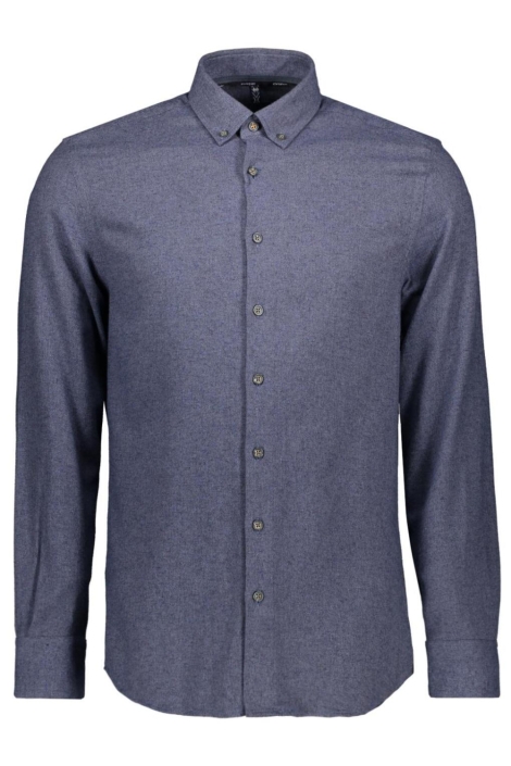 State of Art blauwe heren overhemd | Vooraanzicht