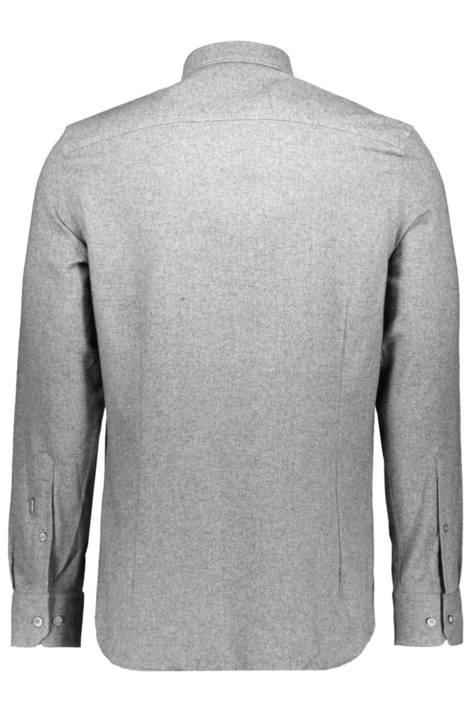 State of Art grijze heren overhemd | Achteraanzicht