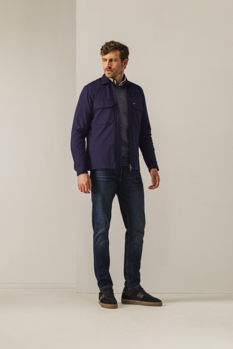 State of Art blauwe heren overhemd | Model