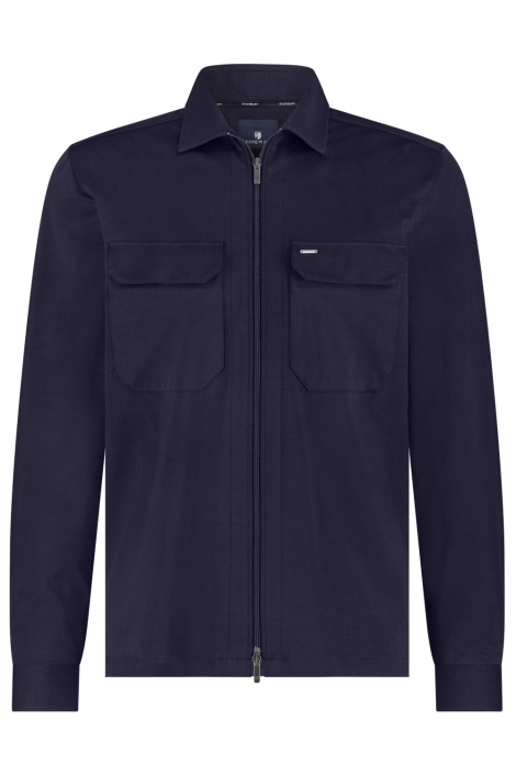 State of Art blauwe heren overhemd | Vooraanzicht