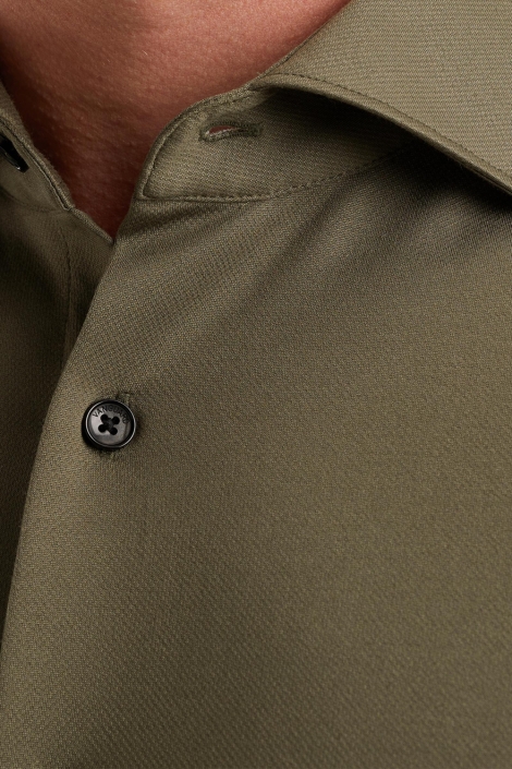 Vanguard groene heren overhemd | Close up