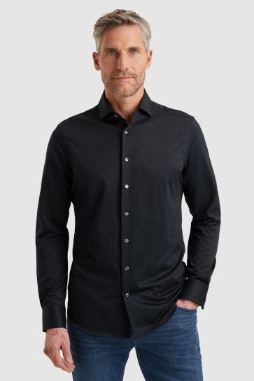 Vanguard long sleeve shirt versatile oxford Blauw