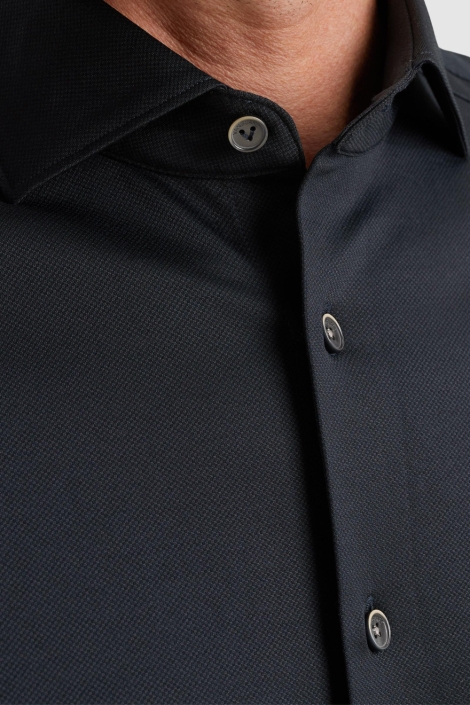 Vanguard blauwe heren overhemd | Close up