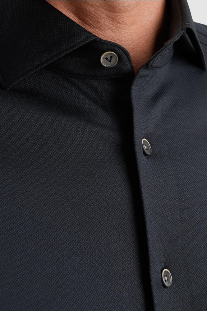 Vanguard blauwe heren overhemd | Close up