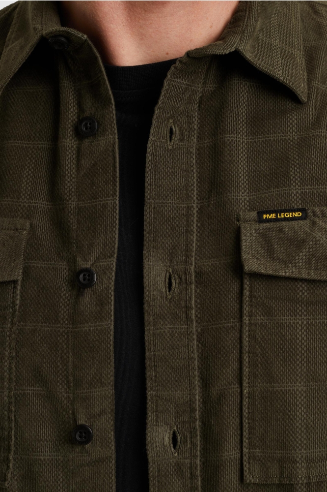 PME legend groene heren overhemd | Kleurstaal