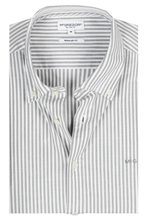 McGregor groene heren overhemd | Close up