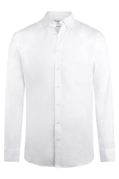 McGregor witte heren overhemd | Vooraanzicht