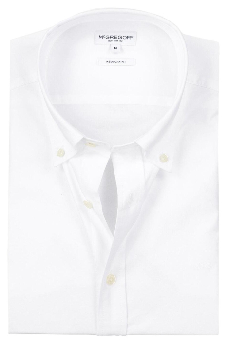 McGregor witte heren overhemd | Close up