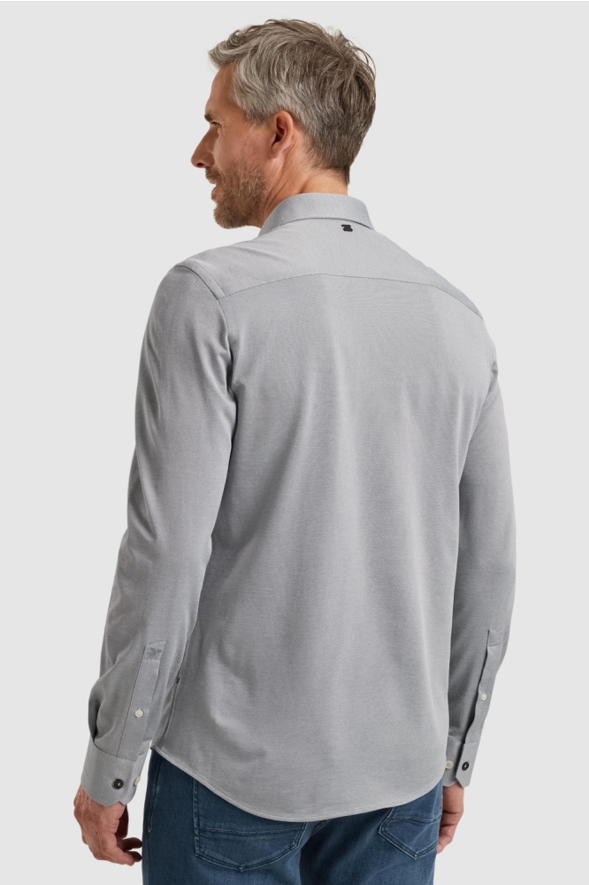 Vanguard blauwe heren overhemd | Model achteraanzicht