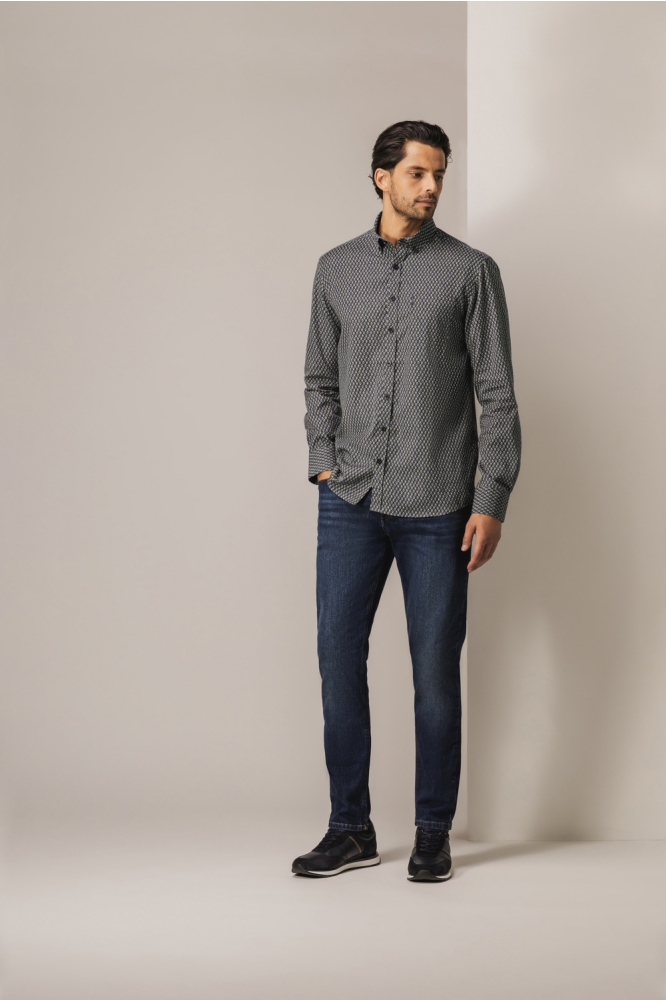 State of Art groene heren overhemd | Model