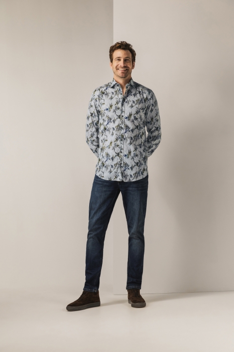 State of Art groene heren overhemd | Model