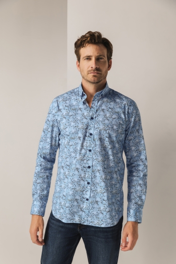 State of Art BUTTON DOWN OVERHEMD MET BOTANISCHE PRINT 21425245 5688