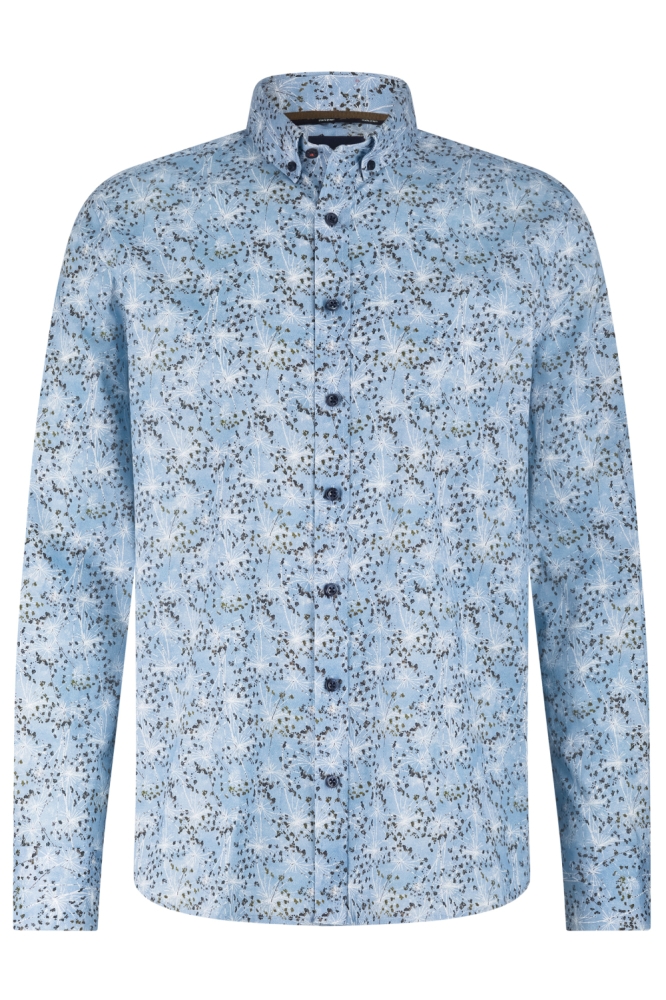 State of Art blauwe heren overhemd | Vooraanzicht