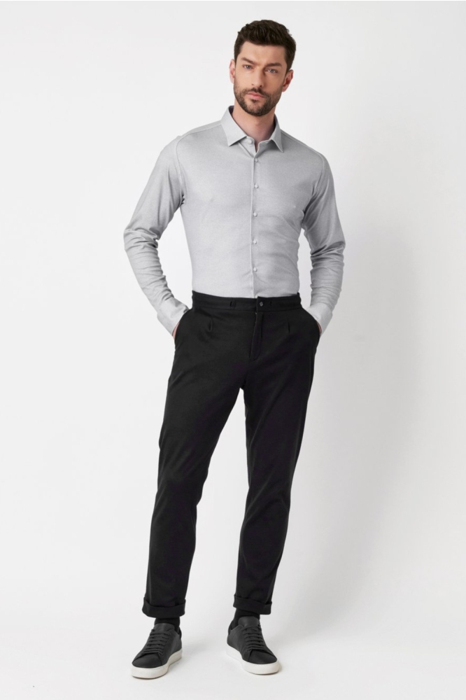 Desoto beige heren overhemd | Model