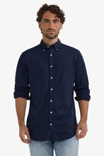 McGregor Overhemd STRETCH PIQUE SHIRT MM252 6001 08 2100 NAVY