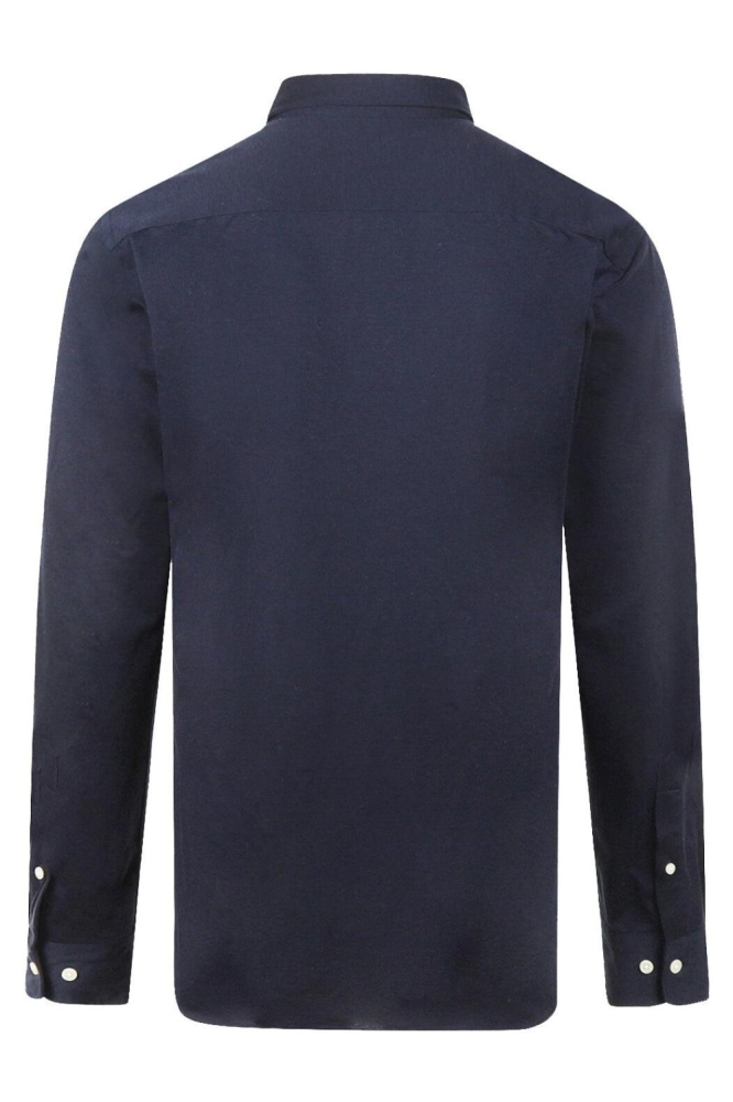 McGregor blauwe heren overhemd | Achteraanzicht