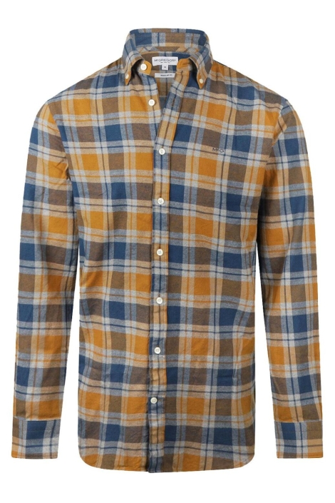 McGregor camel heren overhemd | Vooraanzicht