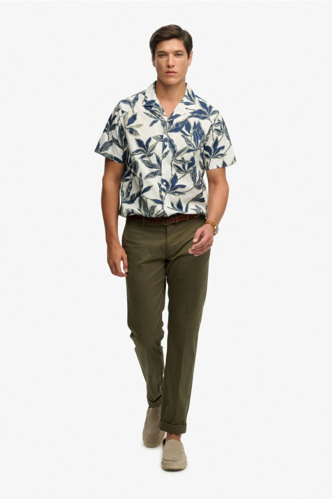 Superdry beige heren polo | Model